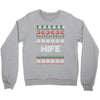 ugly christmas wife Crewneck Sweatshirt