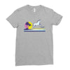 unicorn beach Ladies Fitted T-Shirt
