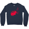 joint smoking brain Crewneck Sweatshirt