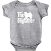 the dogfather american eskimo dog white Baby Onesie