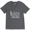 i'm a hooker on the weekends V-Neck Tee