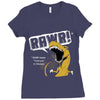 rawr means i love you Ladies Fitted T-Shirt
