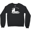 stolzer lkw fahrer trucker disponent Crewneck Sweatshirt