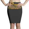polymer records, ideal gift or birthday present funny Pencil Skirts
