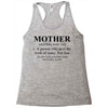 mother defined mothers day Racerback Tank