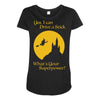 i drive a stick   halloween superpower Maternity Scoop Neck T-shirt