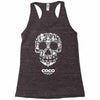 loco coco skul Racerback Tank