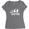 i'm huge in japan   funny humor big godzilla tokyo japanese tourist te Women's Triblend Scoop T-shirt