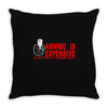 ammo expensive no warning shot funny nra rifle pistol shoot shooting t Throw Pillow
