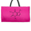 caffeine molecule t shirt coffee funny nerd xl Weekender Totes