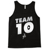 team 10  silver Tank Top