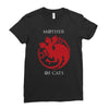 mother of cats Ladies Fitted T-Shirt