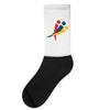 red blu yellow Socks