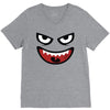 monstre visage V-Neck Tee