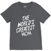 The World's Greatest Mom V-Neck Tee