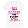 The Best Gramps Are Born In April Ladies Fitted T-Shirt