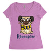 ravenpaw pug Women's Triblend Scoop T-shirt