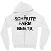 schrute farm beets Zipper Hoodie