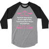 Dear Daddy, Thanks for Being my Dad Baby Boy Letter to Father 3/4 Sleeve Shirt
