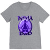 ninja dad V-Neck Tee