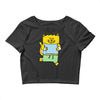 meow is running Crop Top