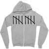 jake paul team bl Zipper Hoodie