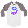 robot andro 3/4 Sleeve Shirt