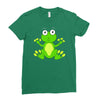 frog cute Ladies Fitted T-Shirt