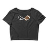 football infinity love Crop Top