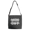 mon day Adjustable Strap Totes