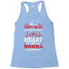 There's This Boy Who Stole My Heart He Calls Me Momma Racerback Tank