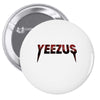 Yeezus Logo Pin-back button