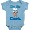 kiss the cook Baby Onesie