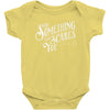 scary type Baby Bodysuit
