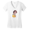 TWICE CHAEYOUNG Women's V-Neck T-Shirt