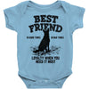 Best Friend German Shepherd Baby Bodysuit
