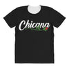 chicana with rose All Over Women's T-shirt