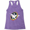 narwhal rainbow stormtrooper Racerback Tank