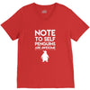 note to self penguin are awesome V-Neck Tee