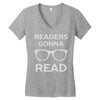 reading pun humor Women's V-Neck T-Shirt
