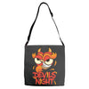 devils night Adjustable Strap Totes