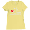 i love cats it's people who annoy me Ladies Fitted T-Shirt
