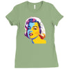 pop art marilyn monroe Ladies Fitted T-Shirt