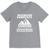 camping V-Neck Tee