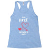 Our First Father's Day! Baby Girl Racerback Tank
