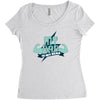 my dad my hero Women's Triblend Scoop T-shirt