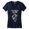 new york in my heart Women's V-Neck T-Shirt