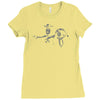 toy fiction pulp story funny Ladies Fitted T-Shirt
