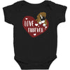 love furever Baby Bodysuit
