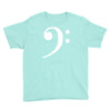 bass clef hat Youth Tee